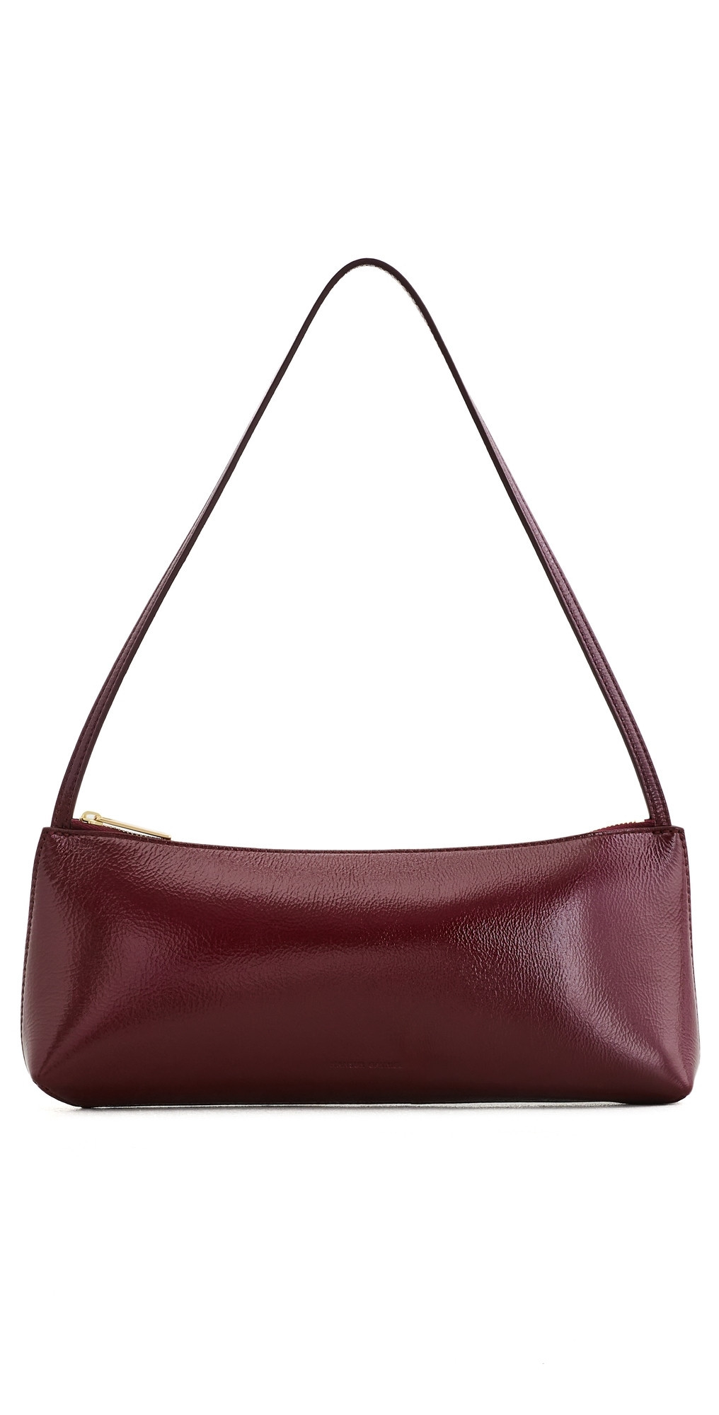 Mansur Gavriel Gaia Baguette Shoulder Bag Claret One Size | Shopbop