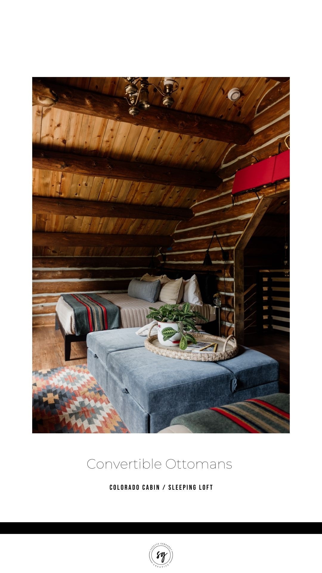 When I’m designing vacation homes and VRBOs, we’re always looking for clever ways to add more sleeping space. I found these convertible sleepers for our cabin remodel project and couldn’t be happier with them!

They are a 3-in-1 product; they lie flat as an ottoman (shown here), the back elevates to make them a chair, and the footboard slides out to create a twin size bed! 

We pushed two together here so in the chair position they make a loveseat for watching movies or playing video games.

These are amazing for small spaces like kids rooms or teen hangouts and they come in a wide range of performance fabrics.

small space decorating | kids room ideas | sleeper 



#LTKFamily #LTKHome