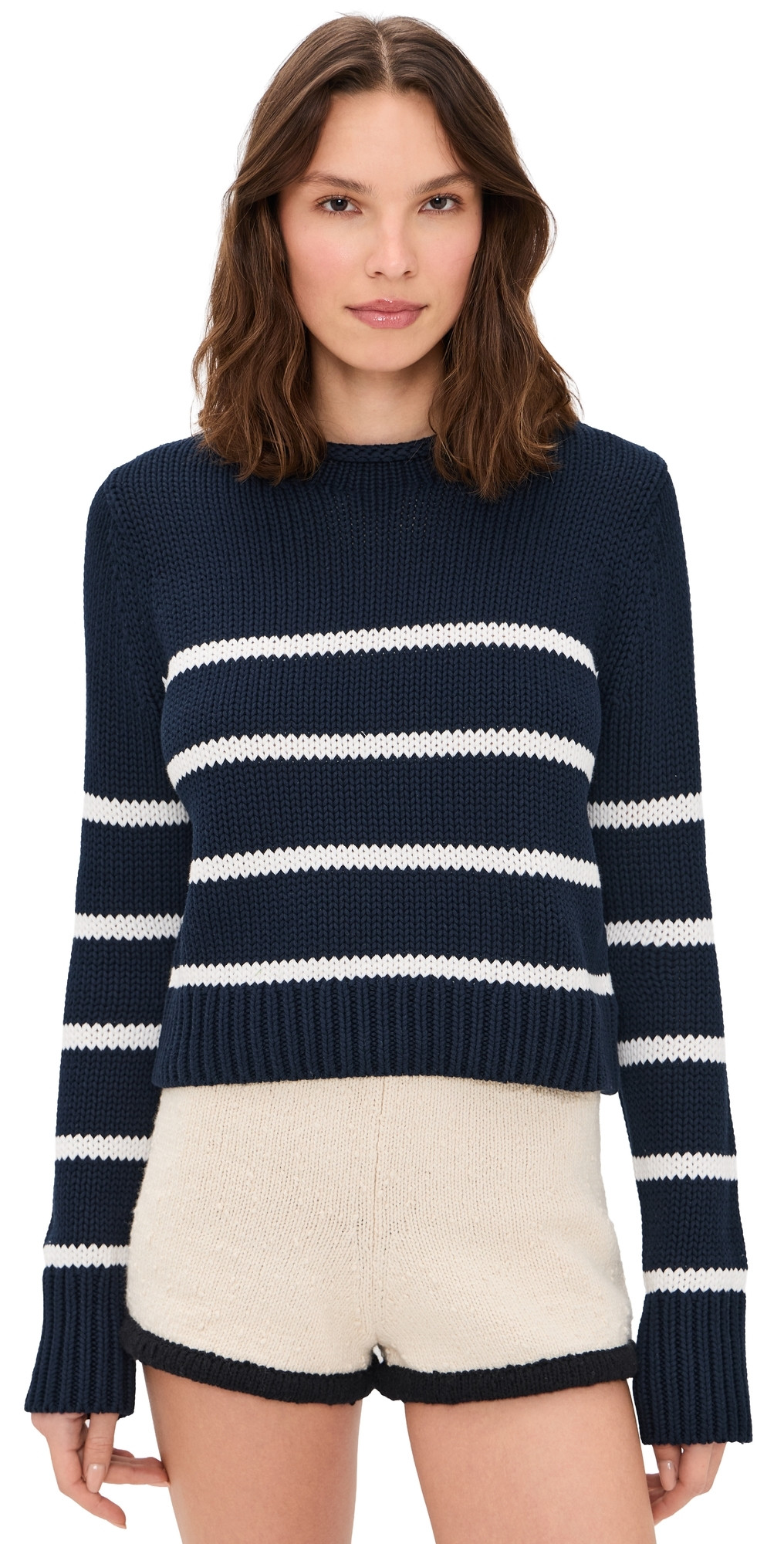 La Ligne Mini Marina Sweater Navy/Cream M | Shopbop