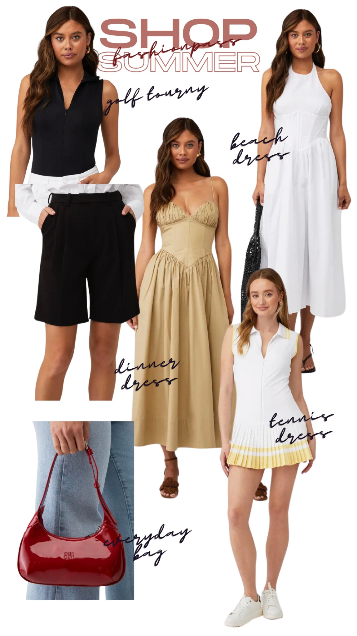Summer outfit, fashionpass, gold outfit, tennis outfit, summer outfit, summer dress, handbag, white dress 

#LTKFindsUnder50 #LTKTravel #LTKFindsUnder100