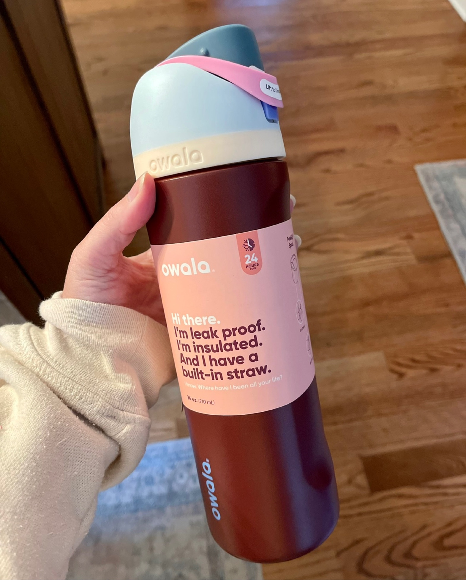 Owala 24oz Free Sip ♥️
Fall/Winter Colors ❄️

#LTKTravel #LTKGiftGuide #LTKActive