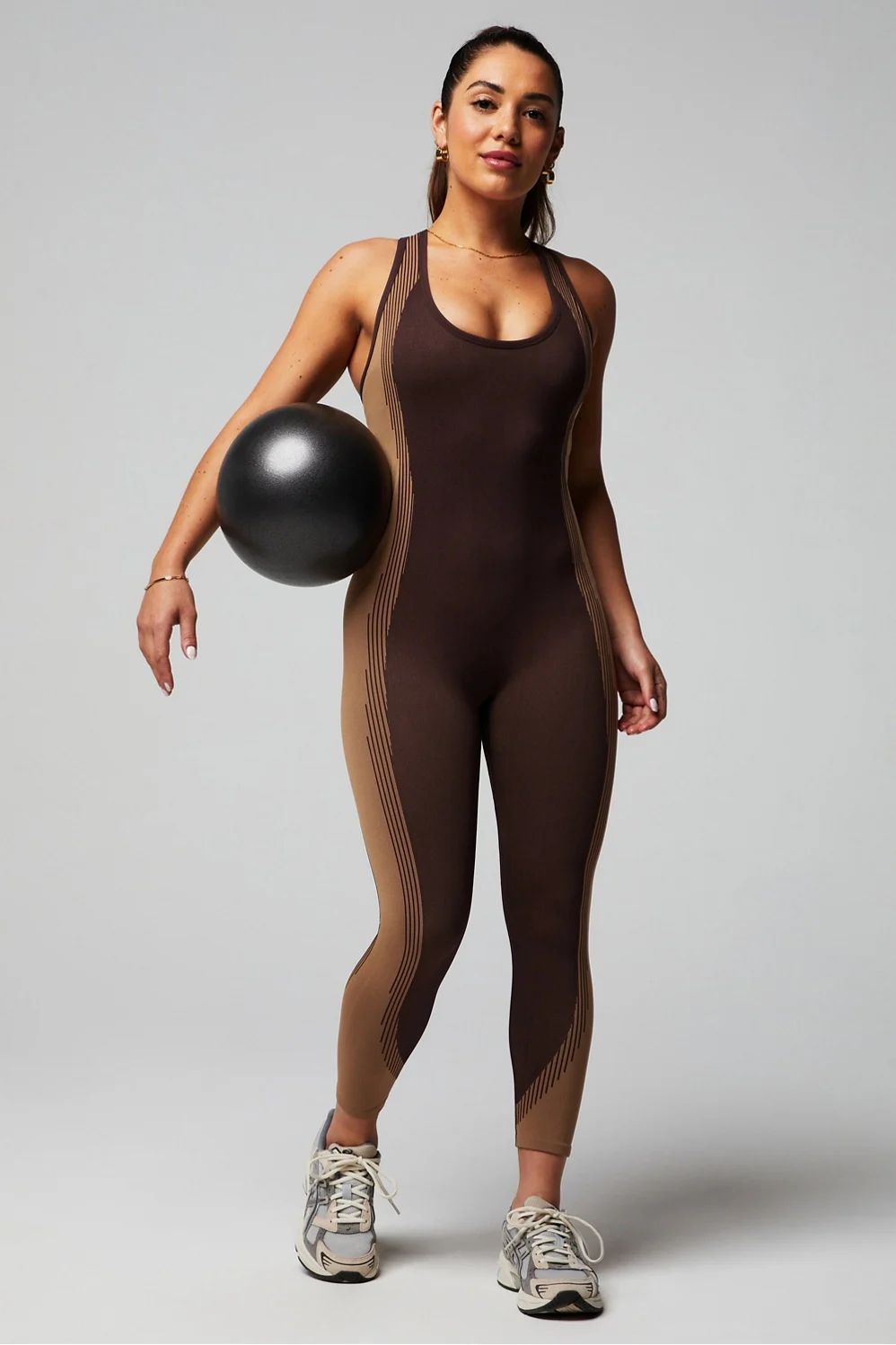 Seamless Fusion 7/8 Jumpsuit | Fabletics - North America