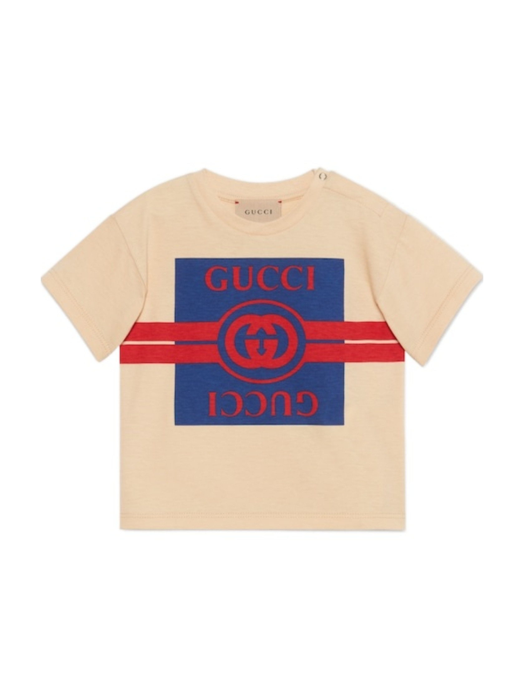 Gucci Kids Logo Printed Crewneck T-Shirt | Senser US