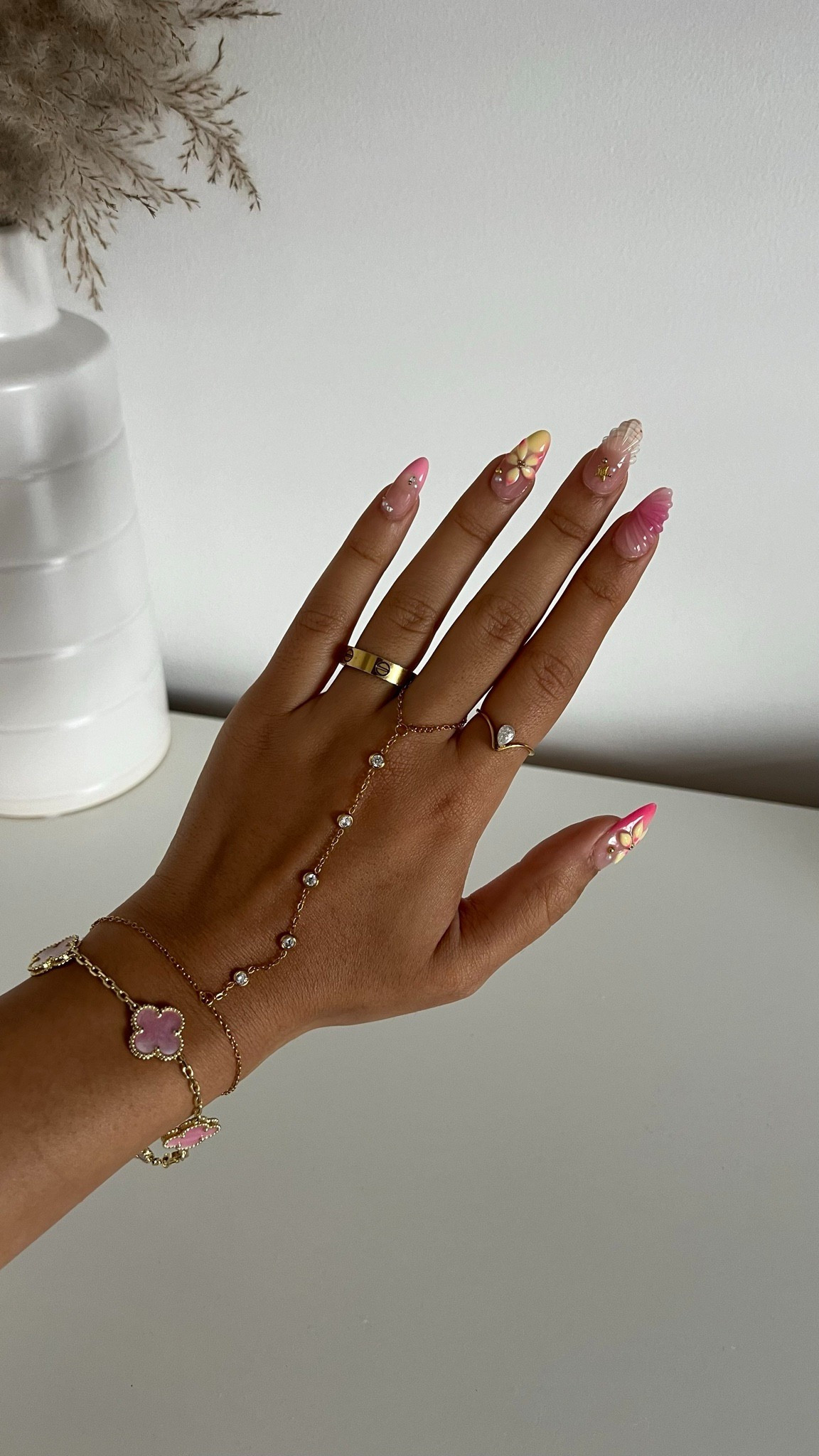 SHEIN summer press on nails💗 

 #LTKuk #LTKsummer #LTKfestival