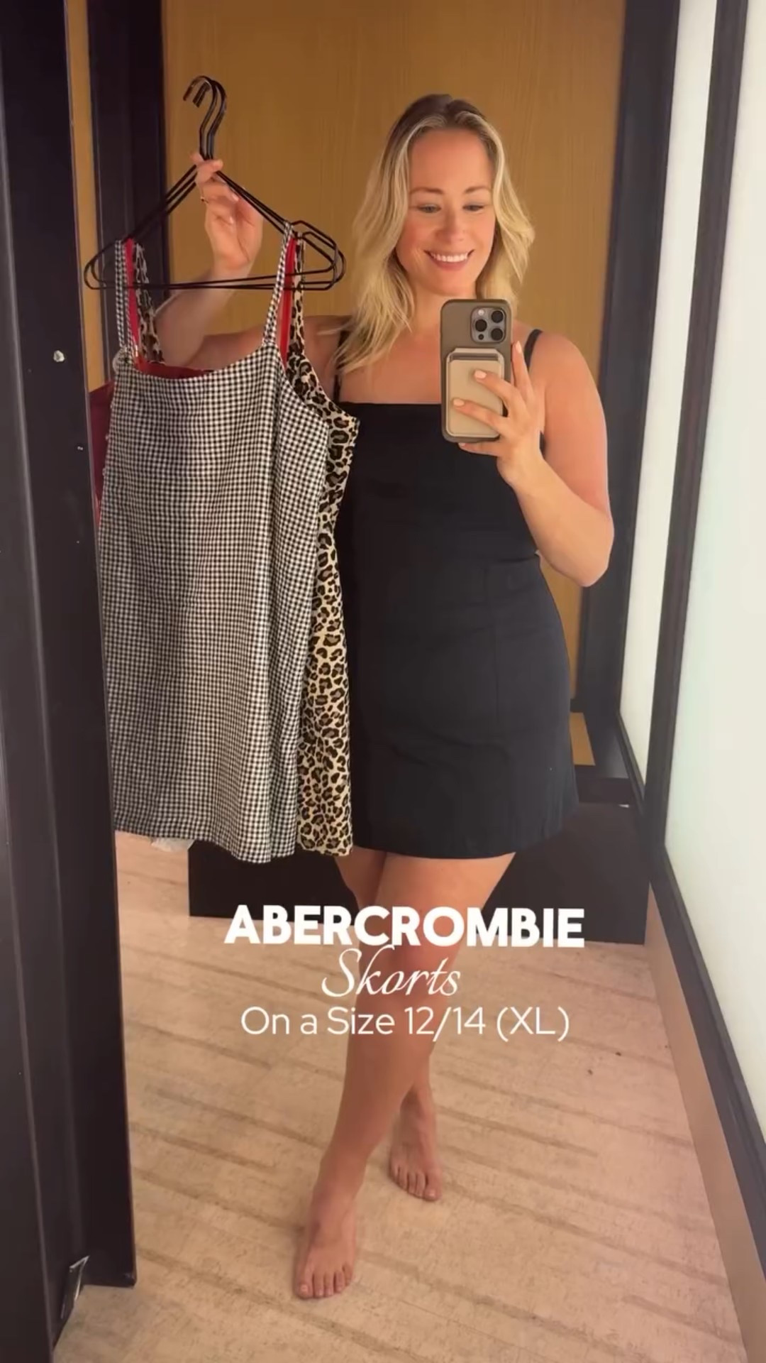 Built-in shorts? Say less. ☀️ These @abercrombie skirts + dresses are a summer game-changer — especially for this size 12/14 girlie who wants to feel cute and comfortable. No chafing, no worries. 💅🏼 

Comment “snort” and I’ll send you the links! You can now shop my favs in my Abercrombie Creator Shop or@shop.Itk links!

#AbercrombiePartner #FitCheck #midsize #plussize #builtinshorts #skort #dress