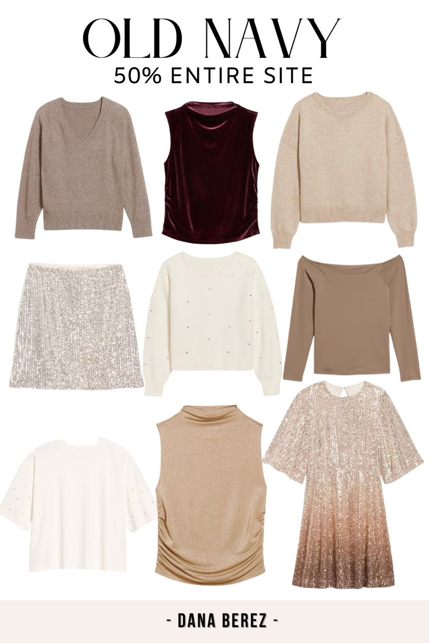 Old navy 50% off entire site!!

Old navy haul : old navy sale / old navy finds \ old navy tops 

#LTKFindsUnder50 #LTKFindsUnder100 #LTKHoliday