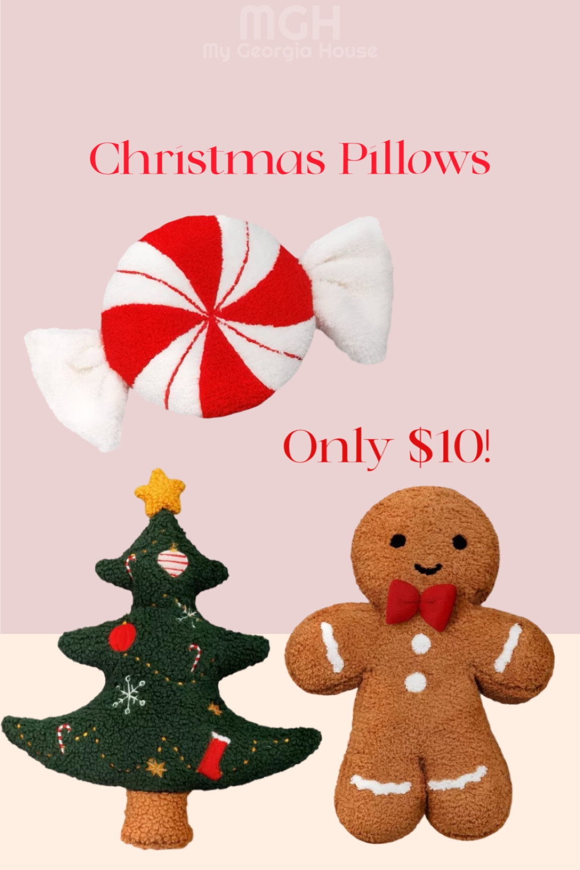These Christmas pillows from Target are too cute!! Plus they are only $10! High sellout chance! 

#LTKFindsUnder50 #LTKHoliday #LTKHome