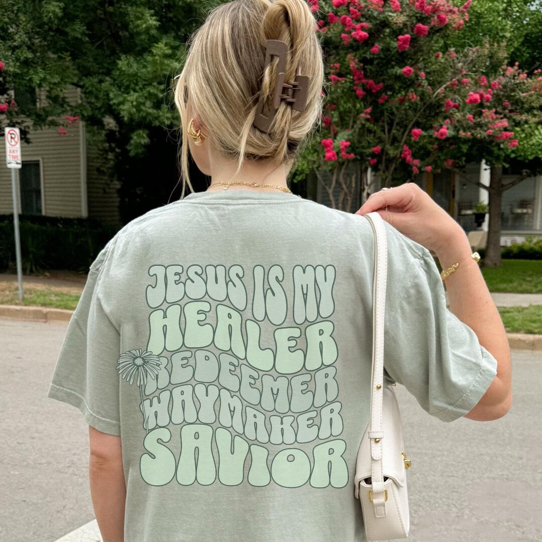 Retro Christian Shirt for Women Faith Shirt for Girlfriend Tshirt Faith Based Gift for Believers ... | Etsy (US)