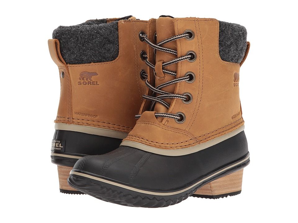 SOREL - Slimpack II Lace (Elk) Women's Waterproof Boots | Zappos