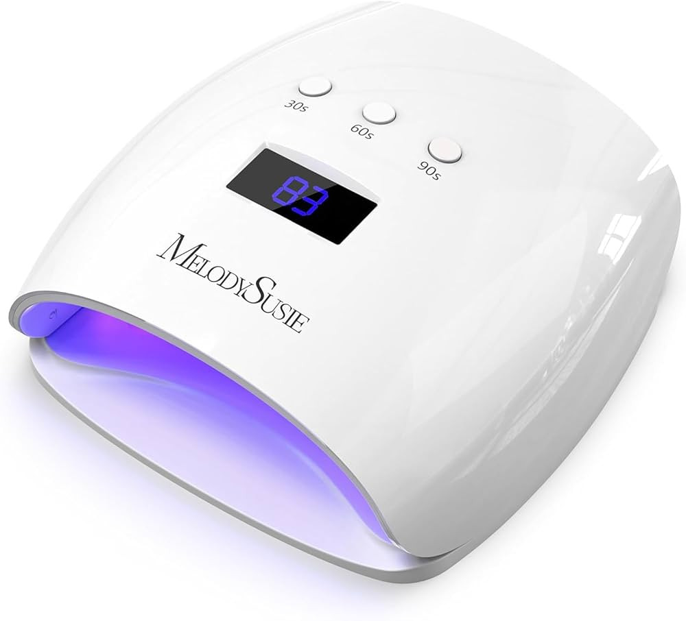 MelodySusie Professional UV LED Nail Lamp, P-Plus30I High Efficient Nail Dryer with 3 Timers & De... | Amazon (US)