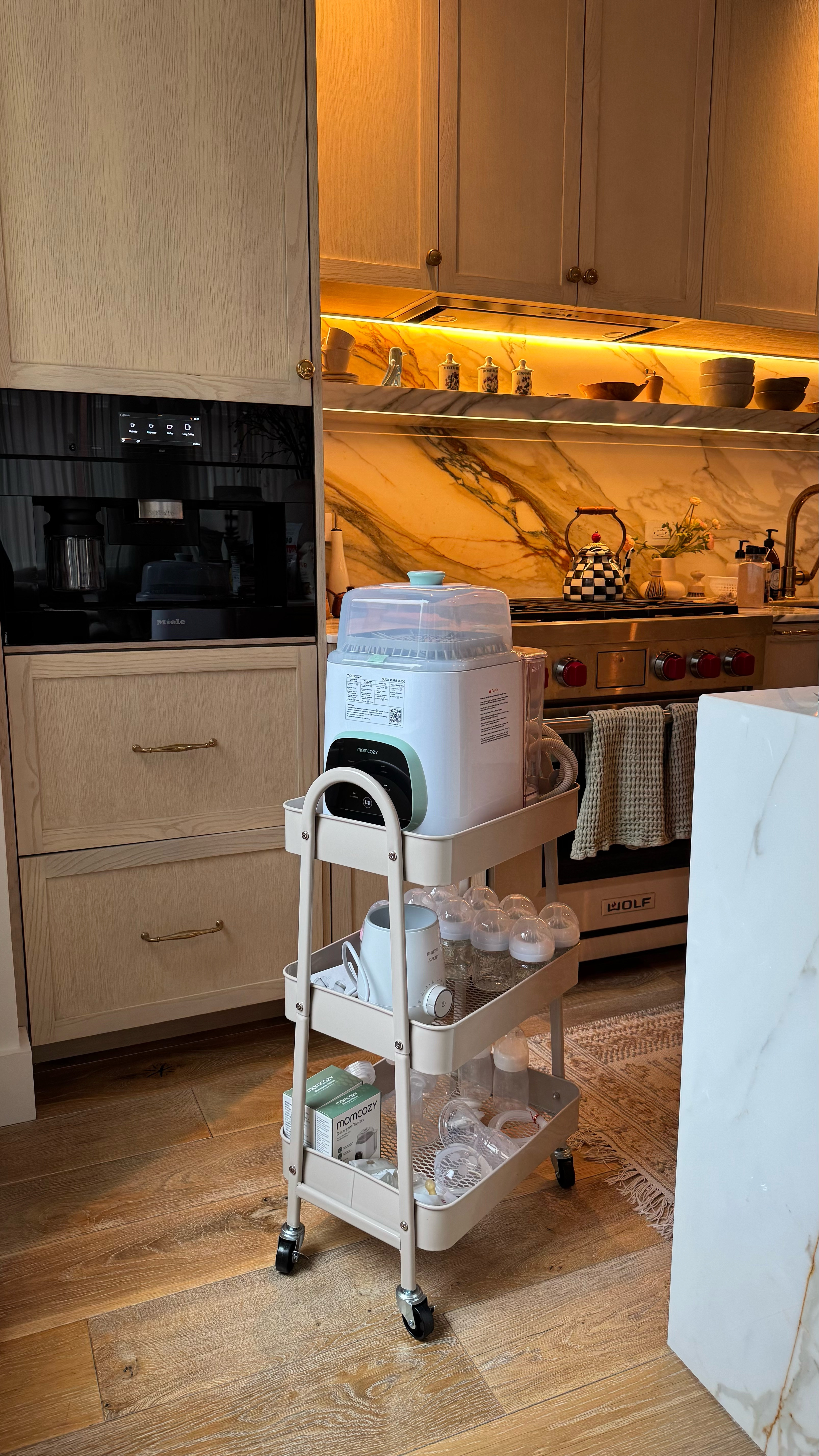 Baby’s milk cart 🍼

#LTKBaby