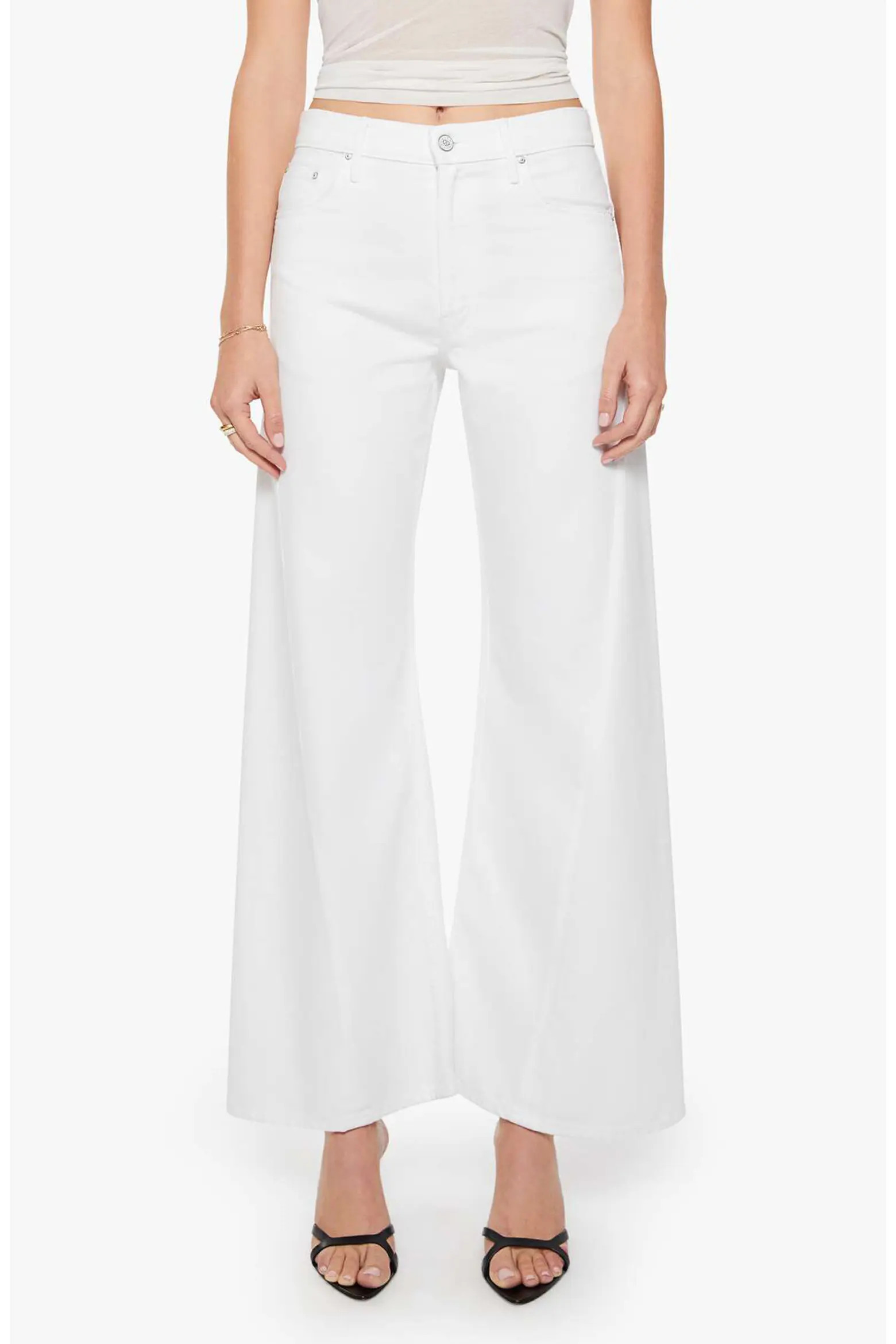 Lemon Twist High Waist Wide Leg Jeans (Women) | Nordstrom | Nordstrom