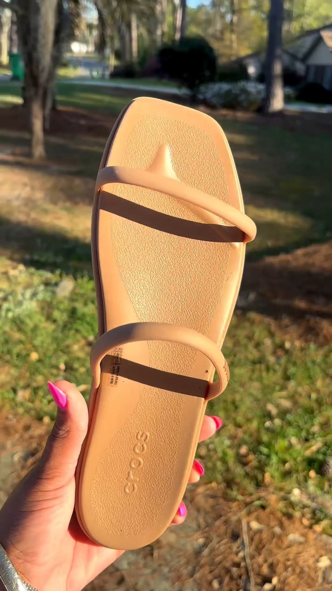 Lightweight, dainty & comfortable #crocs #sandals #summersandals #ltkunder50