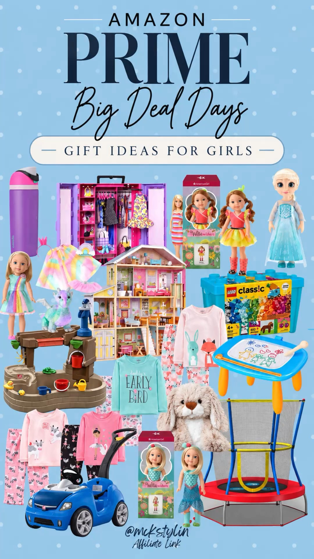 Girls gifts all on sale during prime deal days.