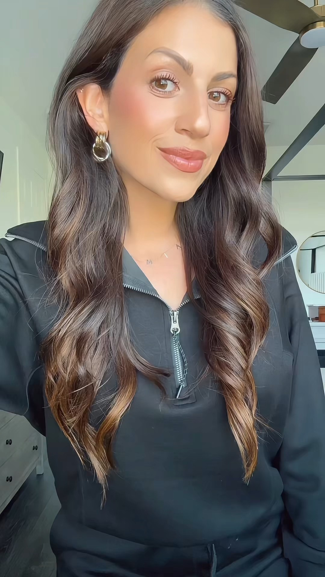 Mom mode, weekend outfit. Two piece lounge set. Looks and feels more expensive. Very similar to air essentials set. Affordable Amazon lounge set. Loungewear runs TTS. Wearing a small  

#LTKActive #LTKStyleTip #LTKFindsUnder50