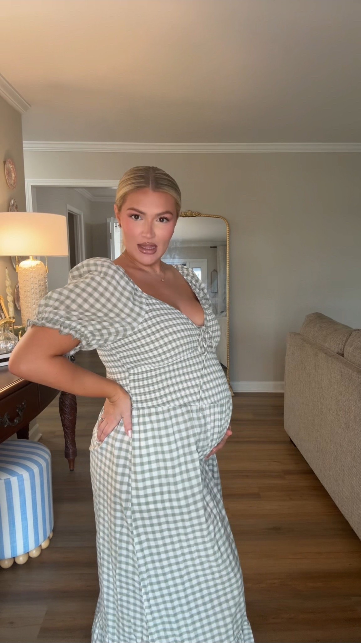 Wearing the XL (could have done large, so stretchy!)

#LTKMidsize #LTKBump #LTKPlusSize