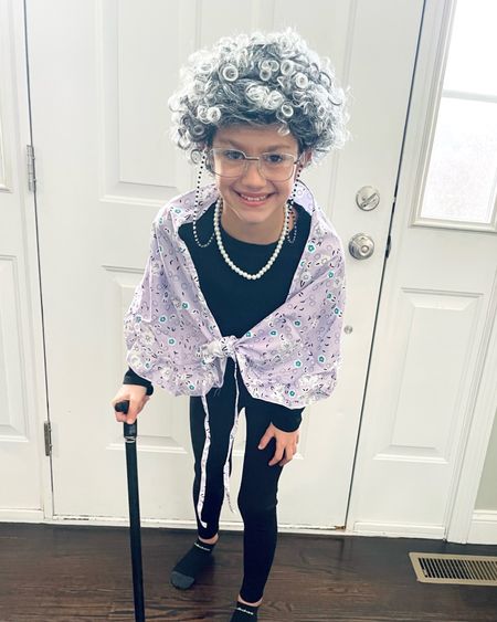 100 days of school Granny costume 
old lady grandma dress up

#LTKkids #LTKsalealert #LTKfindsunder50