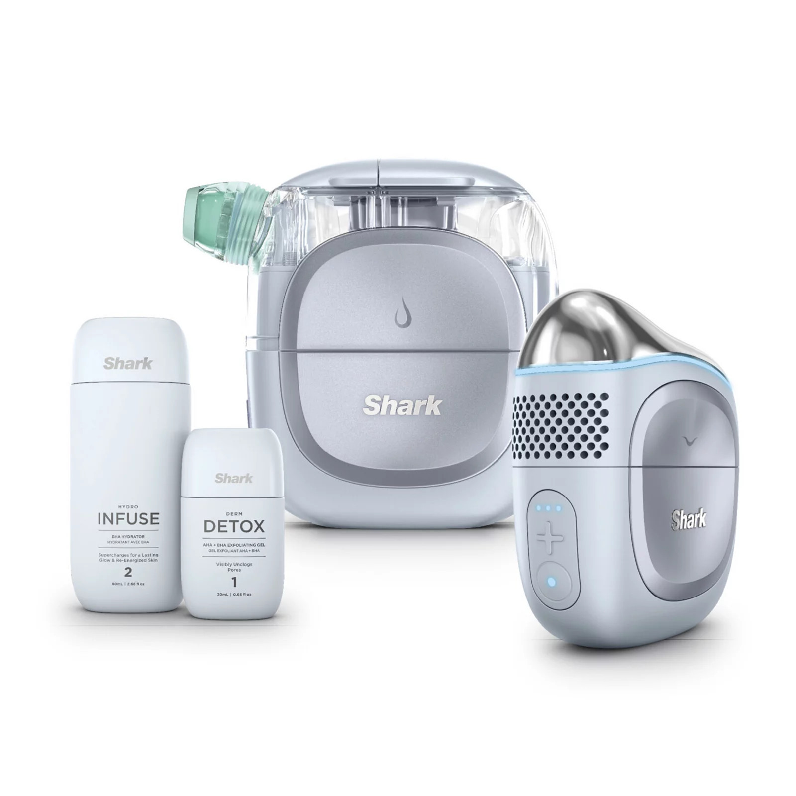 Shark® FacialPro Glow At Home Hydro-Powered System, Blue | Kohl's