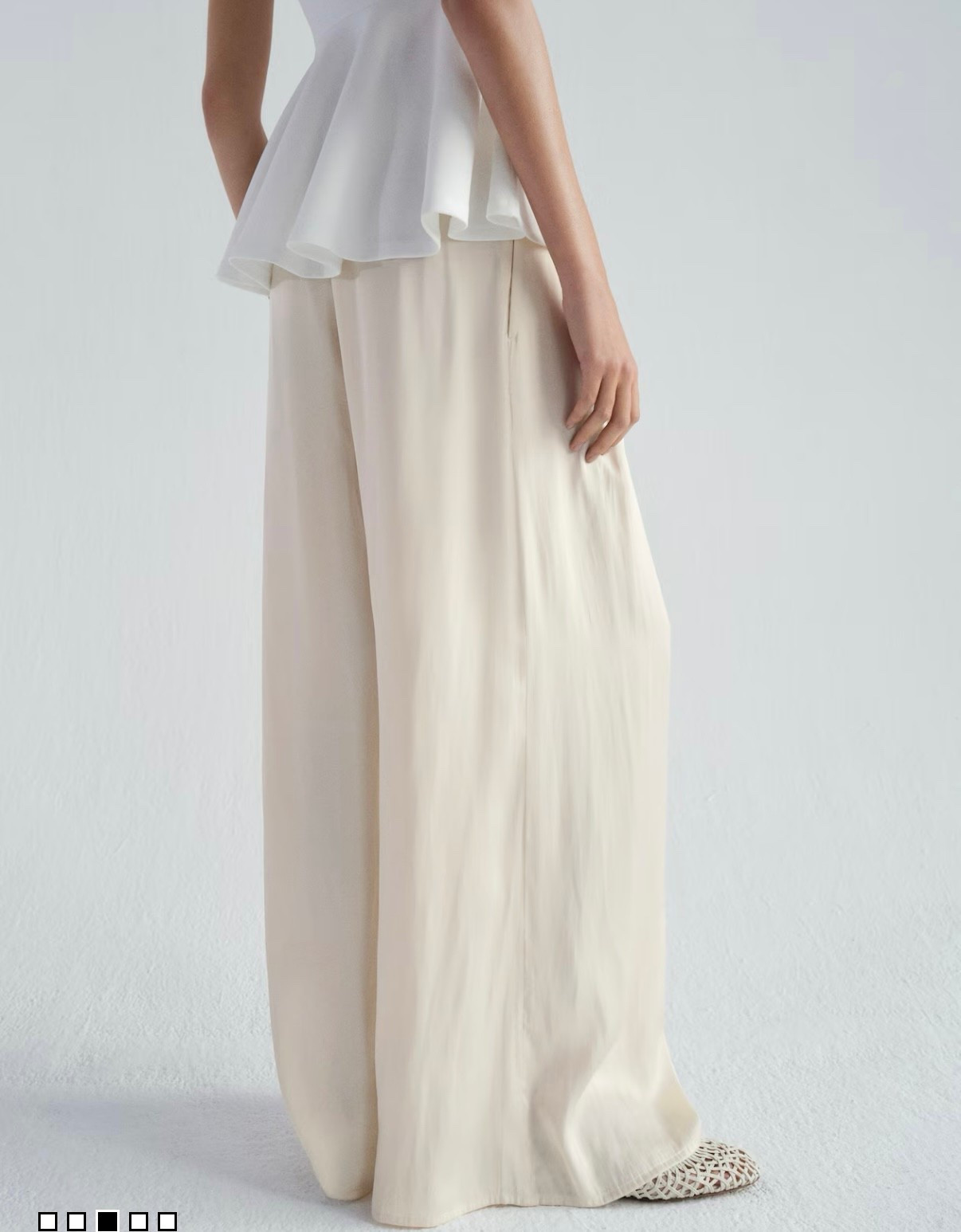 These satin wide leg pants are perfection. Casual or dresses up. Pair with a white tank and sandals for day and kitten heels and chic black top or white top for night 

#LTKSeasonal #LTKOver40 #LTKootd
