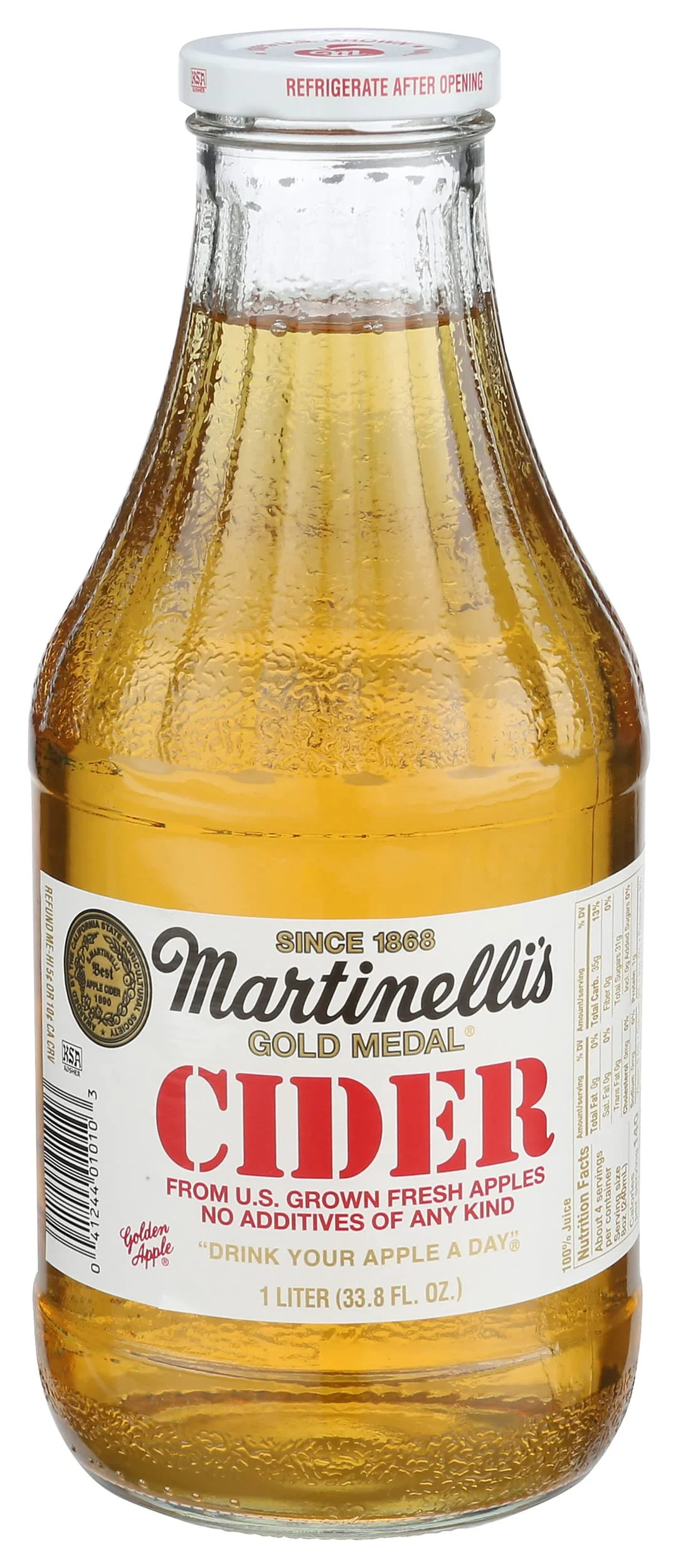 2X - Martinellis Cider, 33.8 Fz | Walmart (US)