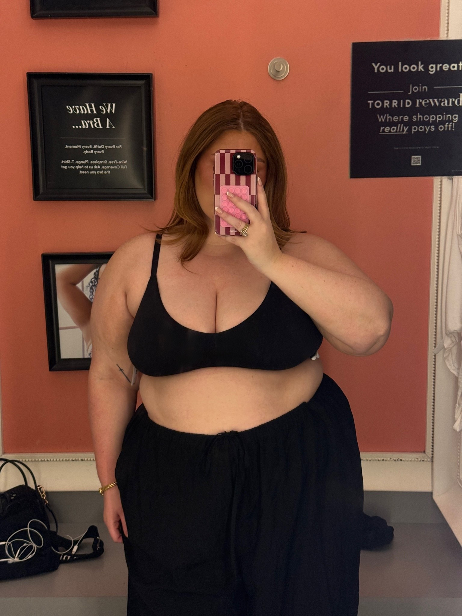 Comfortable soft and stretchy everyday bralette. The bottom band provides a little extra lift on me and I love that it’s lower cut (for low cut tops) and that the back band is wider. I’m wearing the 2!

#LTKplussize #LTKmidsize