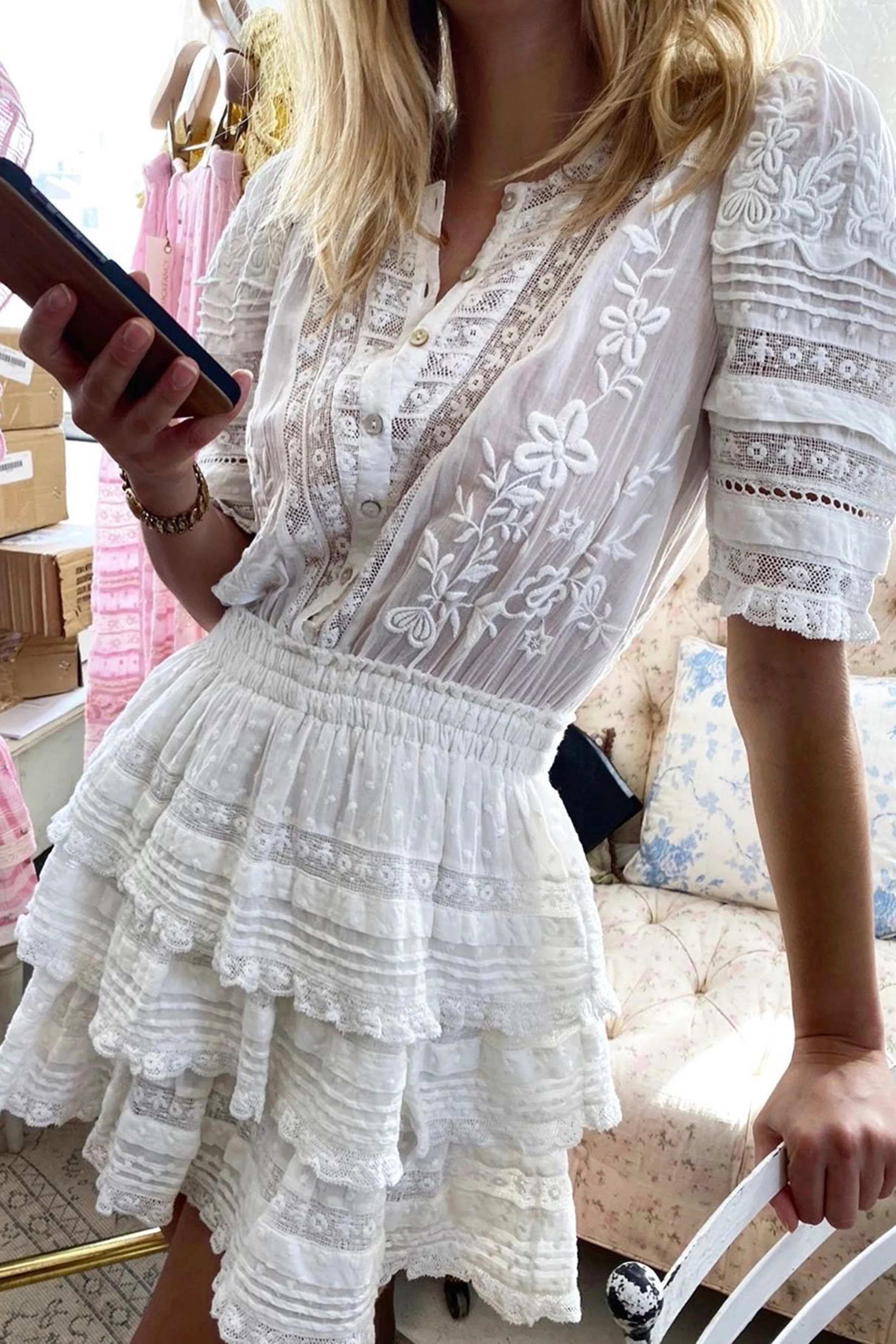 Quincy Mini Dress | LOVESHACKFANCY