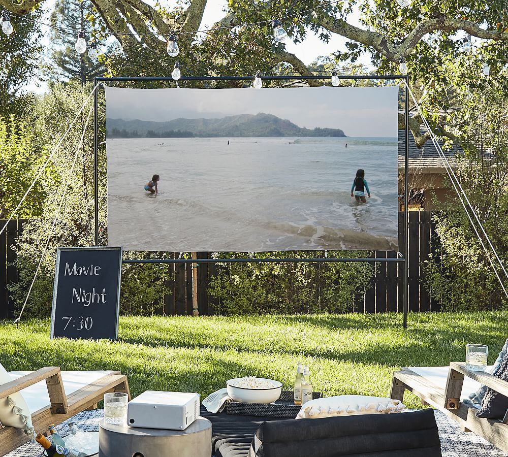 Outdoor Movie Screen | Pottery Barn CA