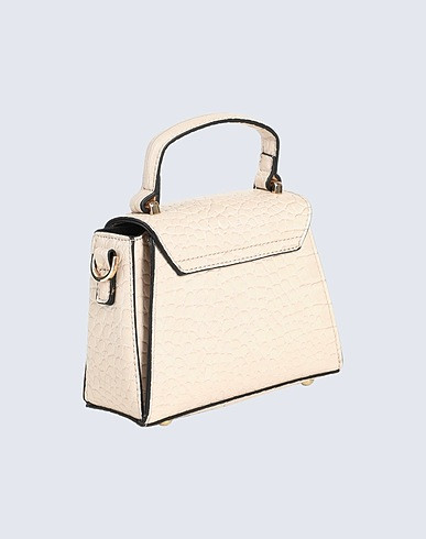 TOPSHOP TRIANGLE LOCK GRAB
 | Borsa A Mano Beige Donna | YOOX | YOOX IT