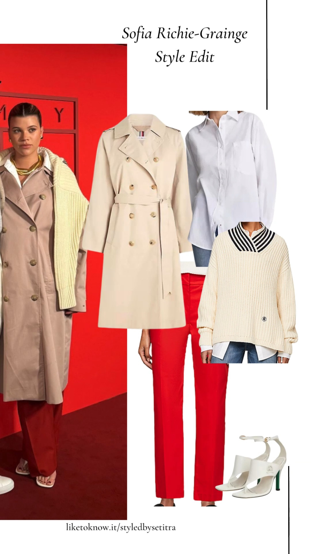 Sofia Richie red carpet looks. Sofia Richie maternity outfit ideas, sophisticated outfit, modest looks, modest styles, high end fashion, luxury outfits, trench coat, white button down, Tommy Hilfiger, YSL, Saint Laurent, red trousers, red pants, beige trench coat. Designer, celebrity style, celebrity outfit, black maxi dress, open back dress, night out look, long sleeve dress, wool, cashmere. Black outfits, what to wear

#LTKSeasonal #LTKVideo