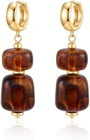 Boho Colorful Beaded Dangle Earrings for Women | Amazon (US)