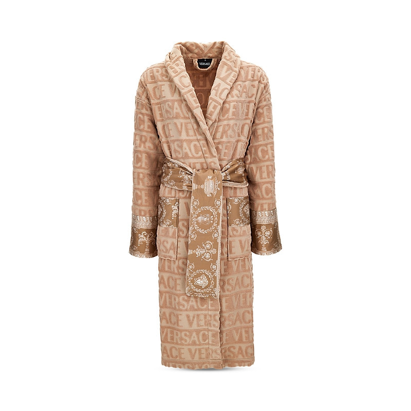 Versace I Heart Baroque Cotton Terry Robe | Bloomingdale's (US)