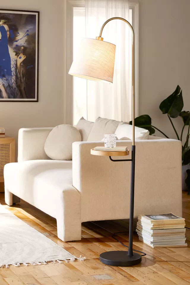 Miller Side Table Floor Lamp | Urban Outfitters (US and RoW)