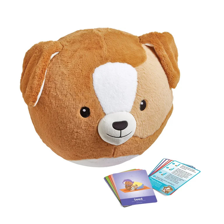 hand2mind BubblePlush Yoga Ball Buddy, Puppy | Walmart (US)