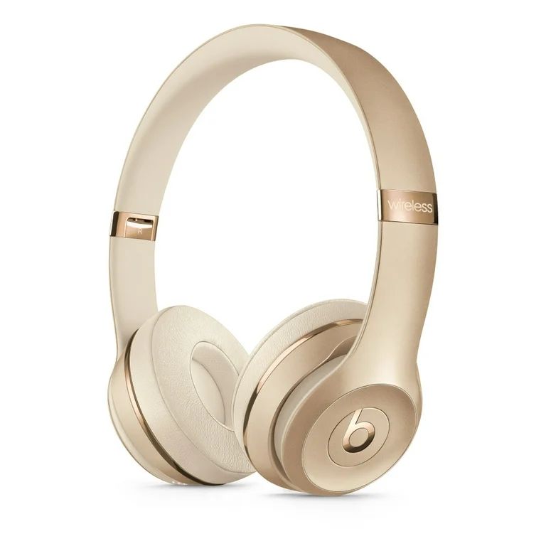 Beats Solo3 Wireless On-Ear Headphones - Gold | Walmart (US)