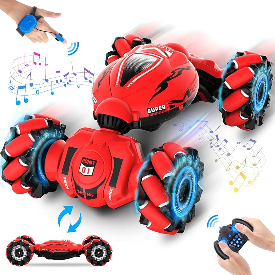 RC Car Toys for Boys Girls 6-12, Birthday Xmas Gifts for 6 7 8 9 10 11 12 Years Old, Gesture Sens... | Amazon (US)
