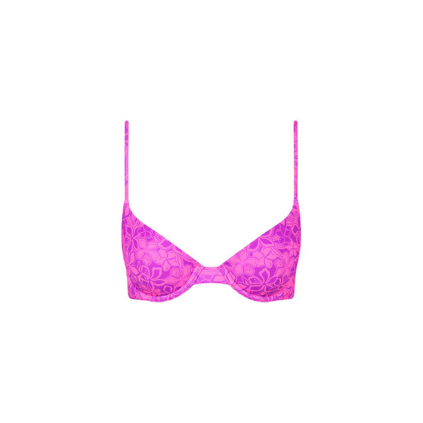 Slim Underwire Bra Bikini Top - Bubble Berry | Kulani Kinis US