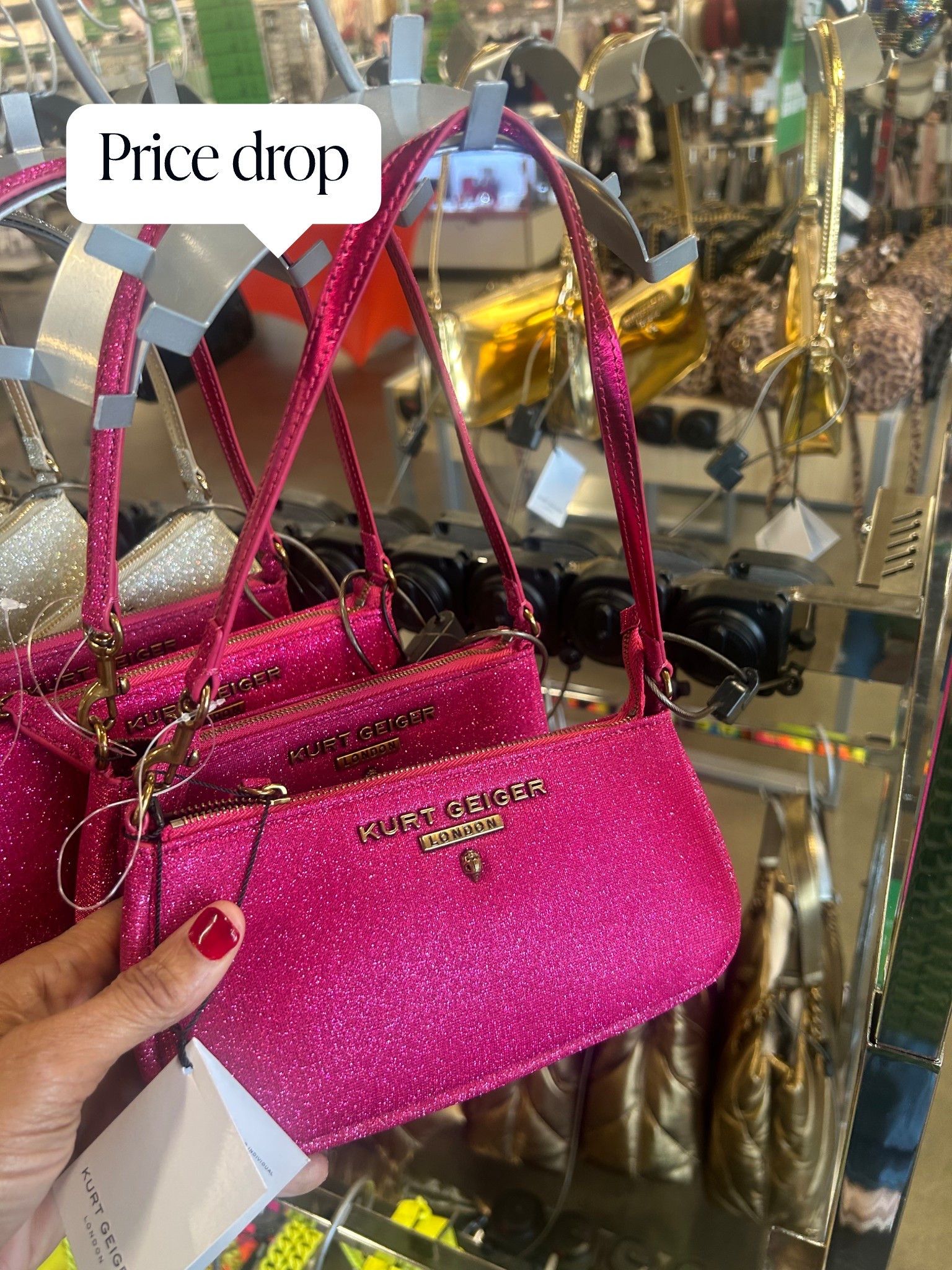 Because it’s -#Christmas and it’s so sparkly & cute. Run to #Nordstroms or #Nordstromsrack and grab one today. #purses #color #fun #stockingstuffers 

#LTKHoliday #LTKSaleAlert #LTKGiftGuide