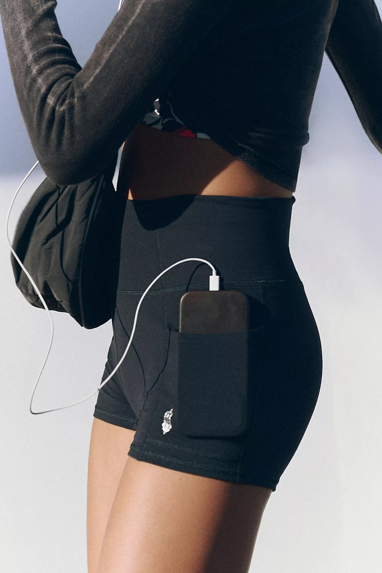 Never Better High-Rise 3" Run Shorts | Free People (Global - UK&FR Excluded)