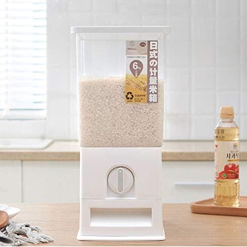 Rice Dispenser Rice Box Storage - Farochy Rice Food Storage Container Measurable Dispenser Rice B... | Amazon (US)