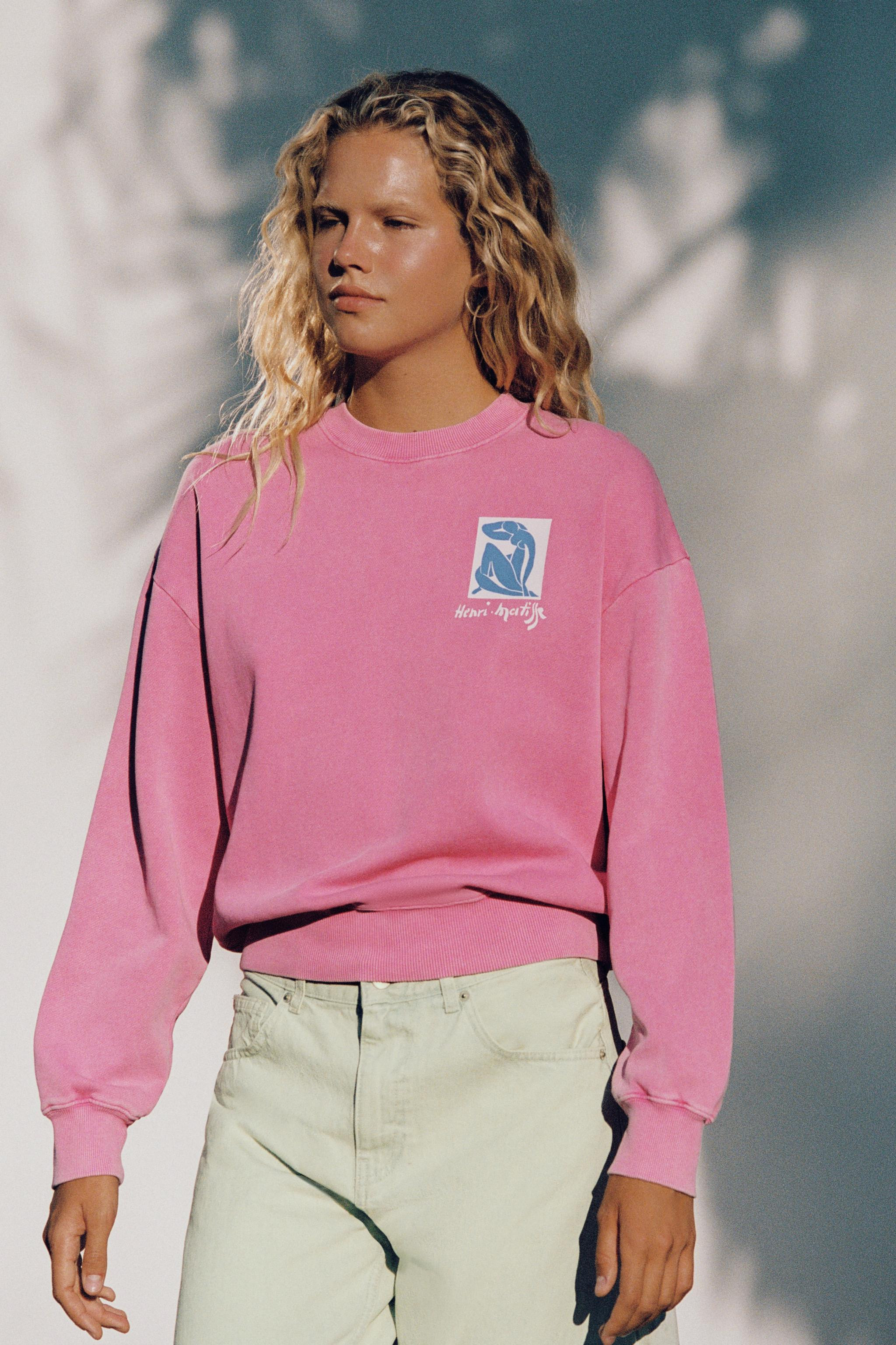 HENRI MATISSE-SWEATSHIRT IN VERWASCHENER OPTIK | Zara DE