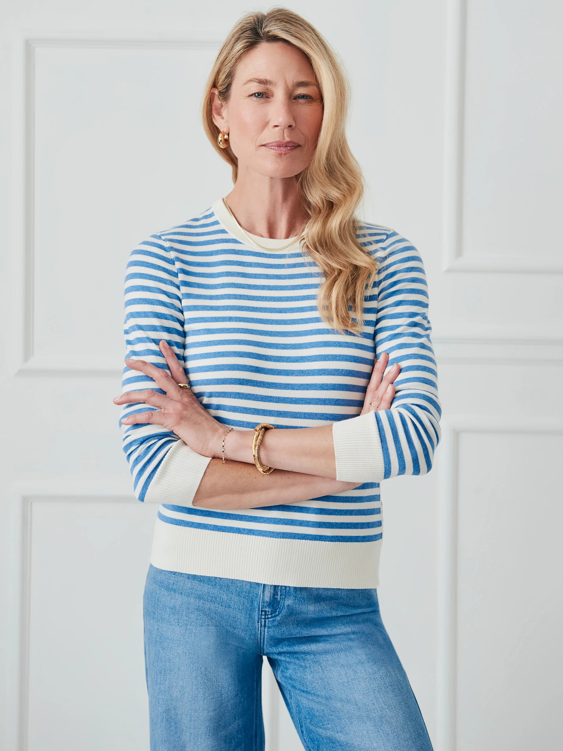 Tierney Sweater in Stripe | J.McLaughlin
