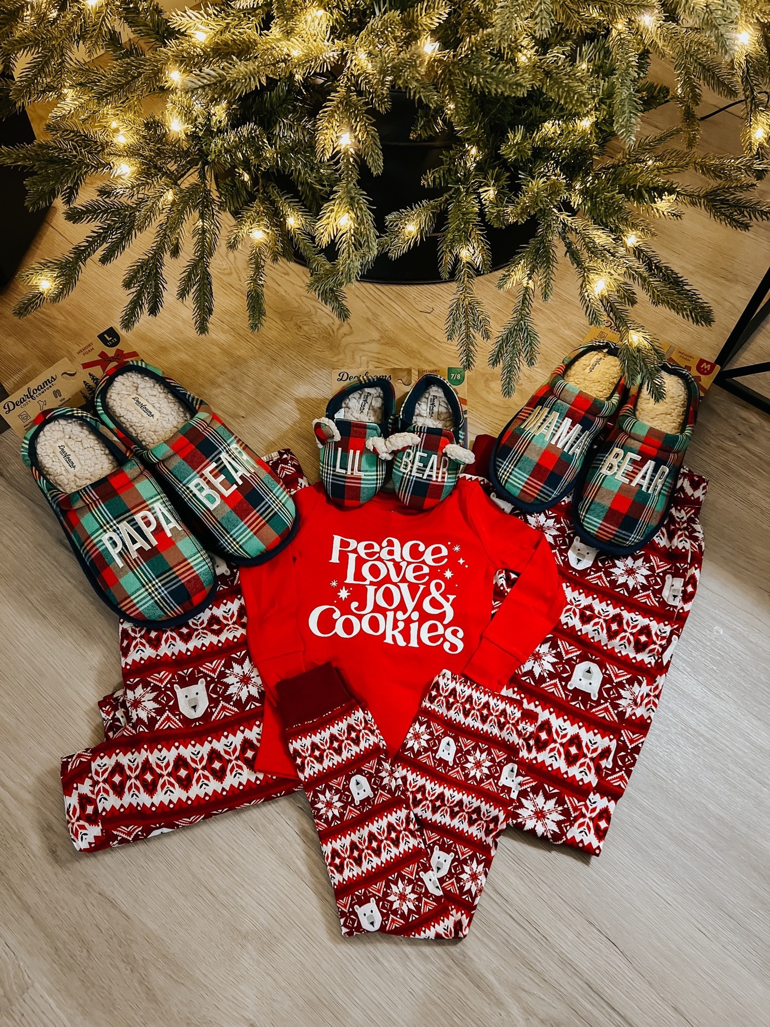 Family matching Christmas pajamas are easily my favorite holiday tradition now that we have babies! Excited to add another set to this next year when baby sister arrives! 🤍🥰

Slippers aren't linking but they are from Walmart! Will update when they link!

#LTKSeasonal #LTKfamily #LTKHoliday