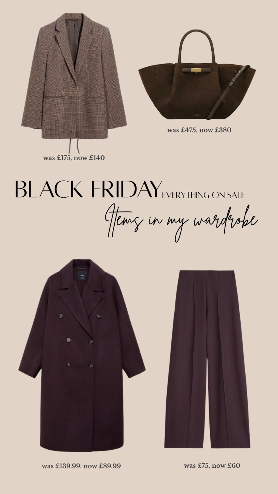 Everything in my wardrobe on Black Friday sales!

#LTKuk #LTKwinter #LTKCyberWeek