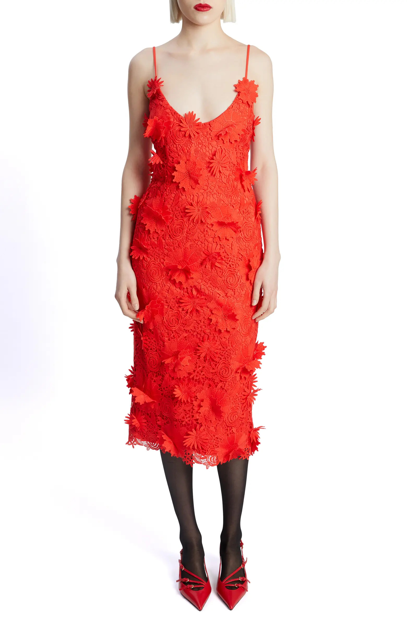 Adei Lace Midi Dress | Nordstrom