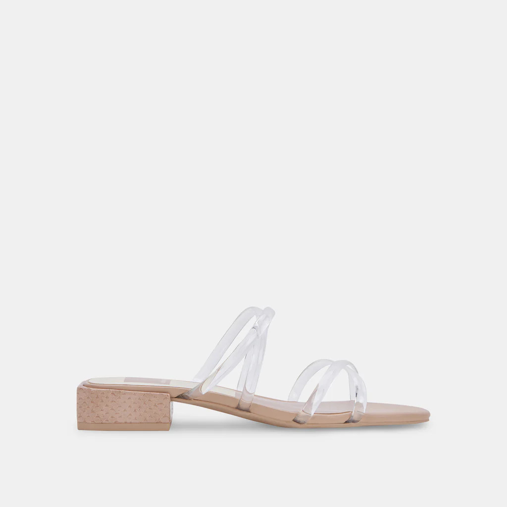 HAPI SANDALS CRYSTAL VINYL | DolceVita.com
