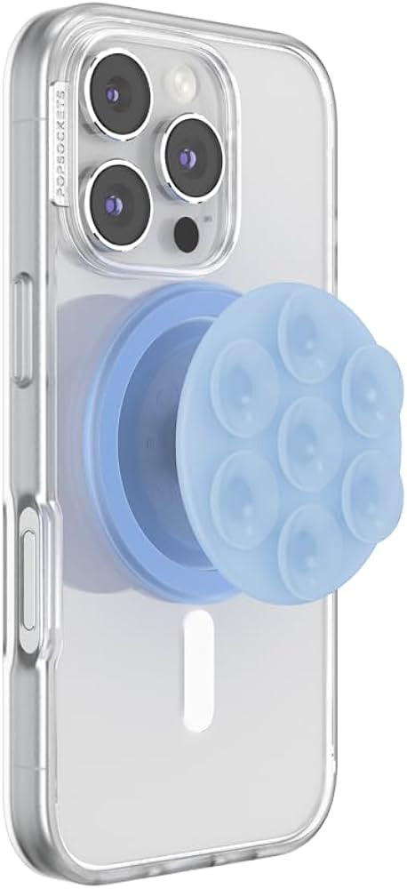 PopSockets Suck-Up™ Suction Grip & Stand, 3-in-1 MagSafe Phone Mount for iPhone, Strong Hold on... | Amazon (US)