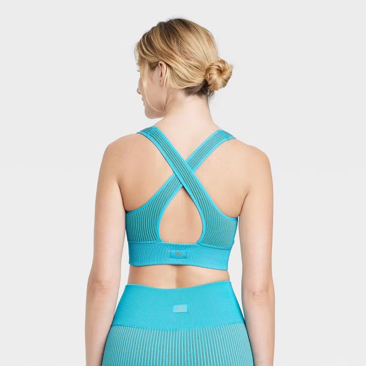 Women's Ribbed Seamless Bra - JoyLab™ | Target