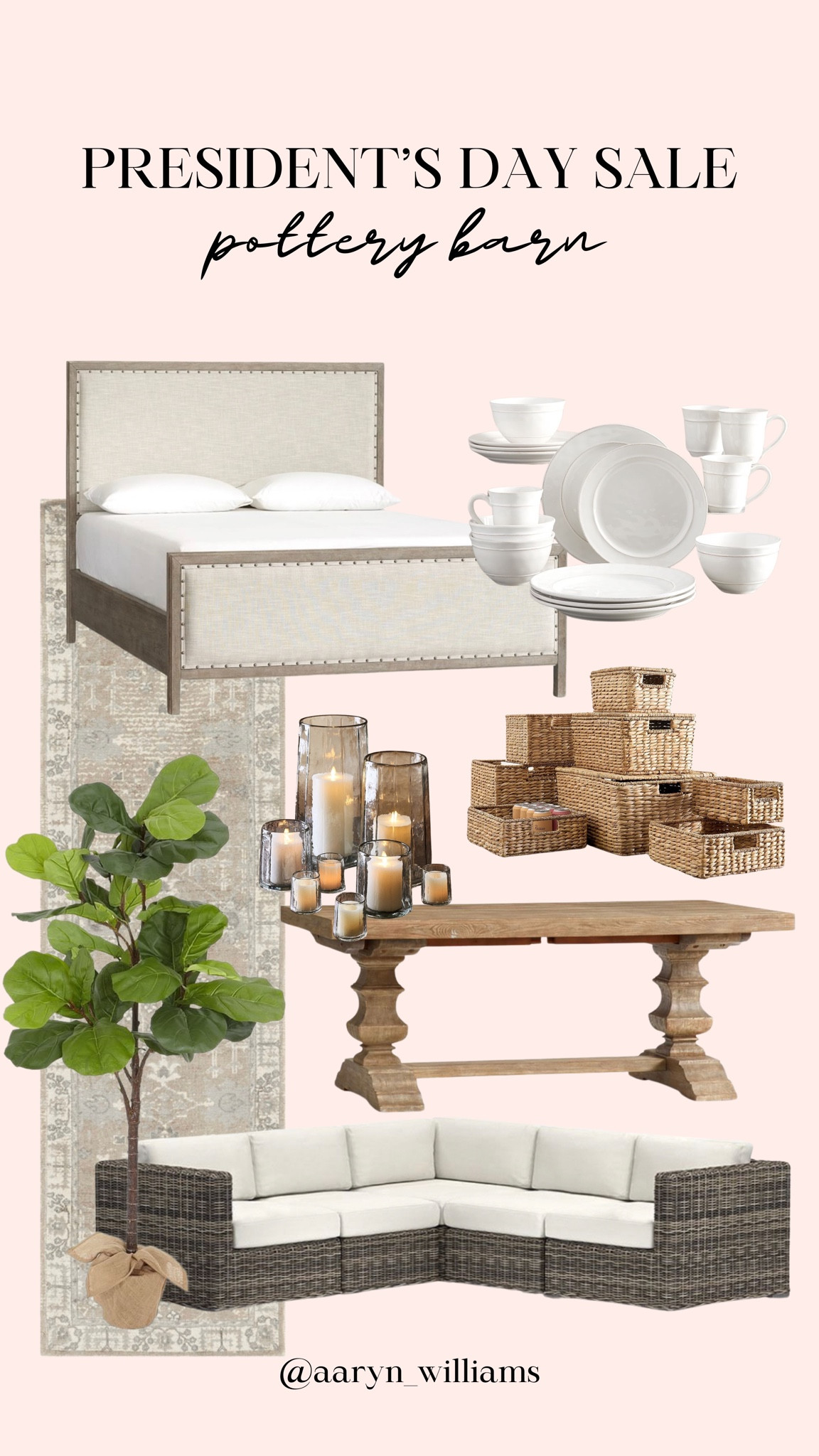 Refresh your home for spring and shop the President’s Day sale at Pottery Barn! So many best sellers with amazing deals 🤩🇺🇸💸

Home sale, bedding, dining room table, kitchen, bedroom, furniture 

#LTKsalealert #LTKSpringSale #LTKhome