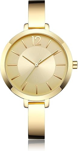 BESTKANG Elegant Minimalist Women's Stainless Steel Bracelet Watch - Sleek and Stylish Analog Qua... | Amazon (US)