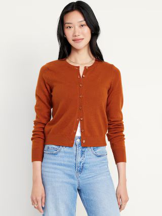 SoSoft Crop Cardigan Sweater | Old Navy (US)